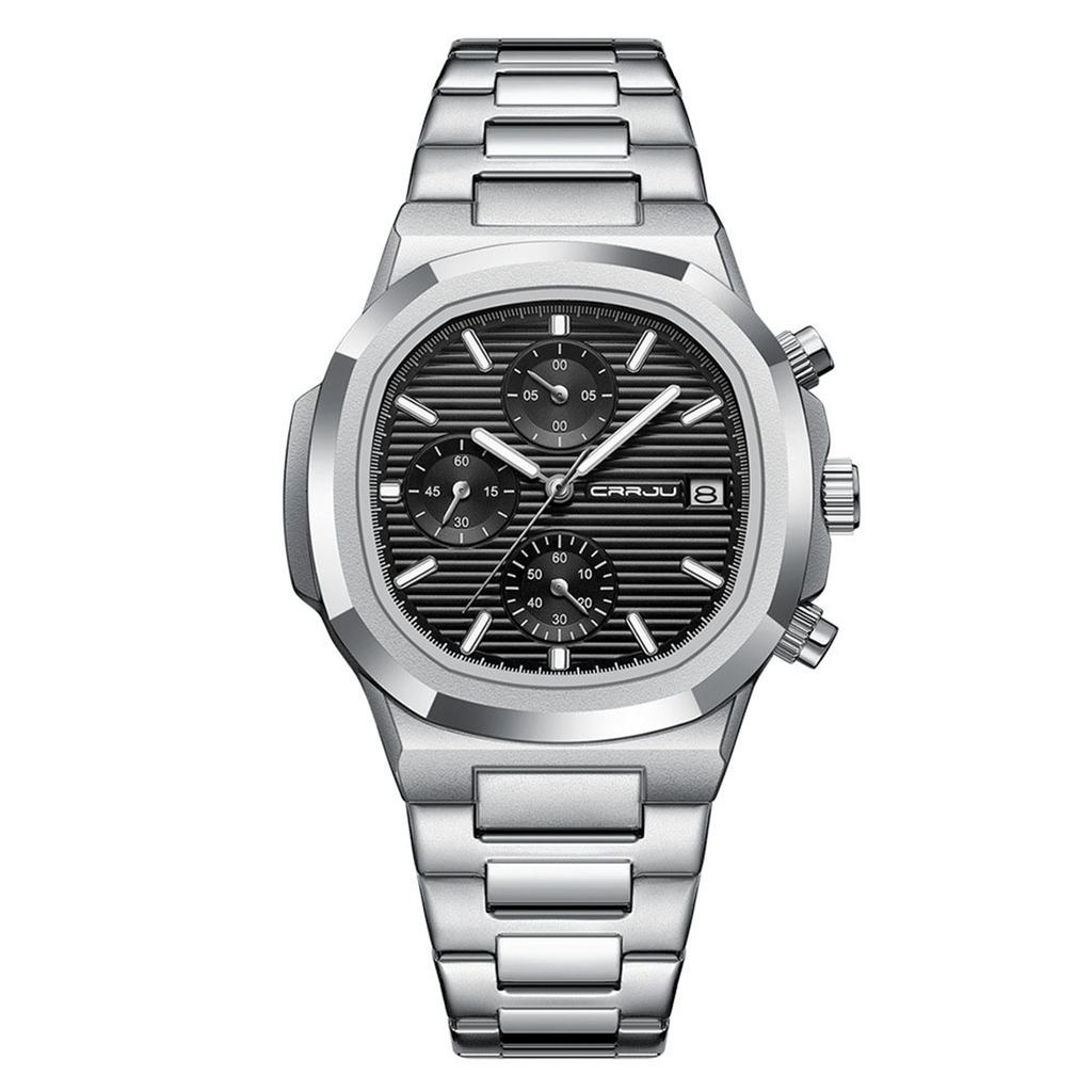 Men's Waterproof Luminous Running Alarm Clock Watch