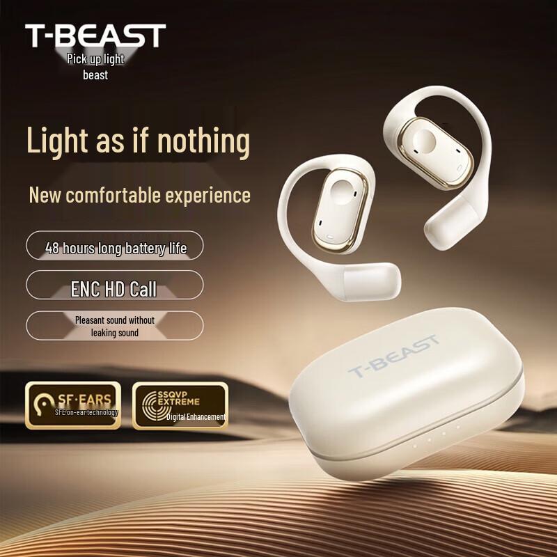 

T-BEAST Z30 Open-Ear Bone Conduction Sports Headphones