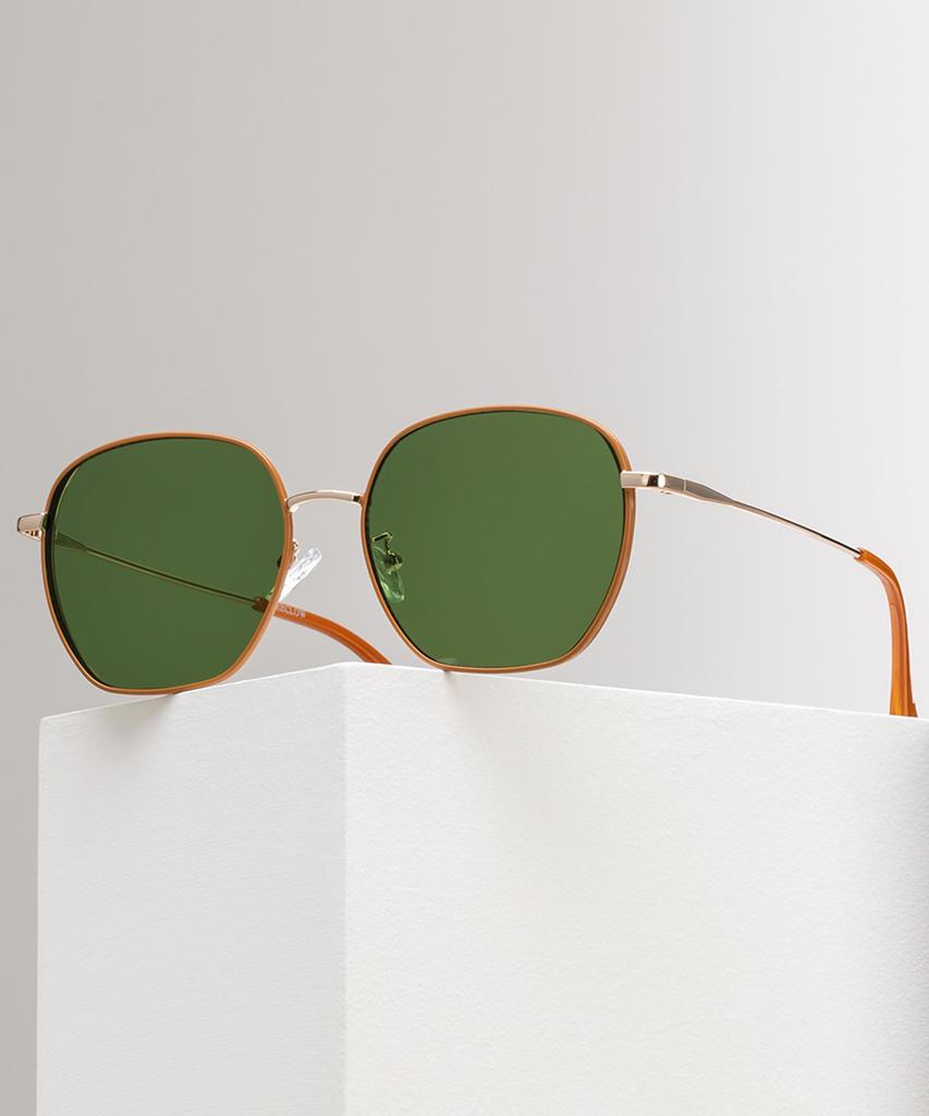 Likkeullou Rc E604 Amber Brown Sunglasses