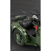 1/10 Ural M72 USSR Sidecar Motorcycle Alloy Diecast Model Motorcycle Sound & Light Pull Back Home Trendy Toys Ornaments Present
