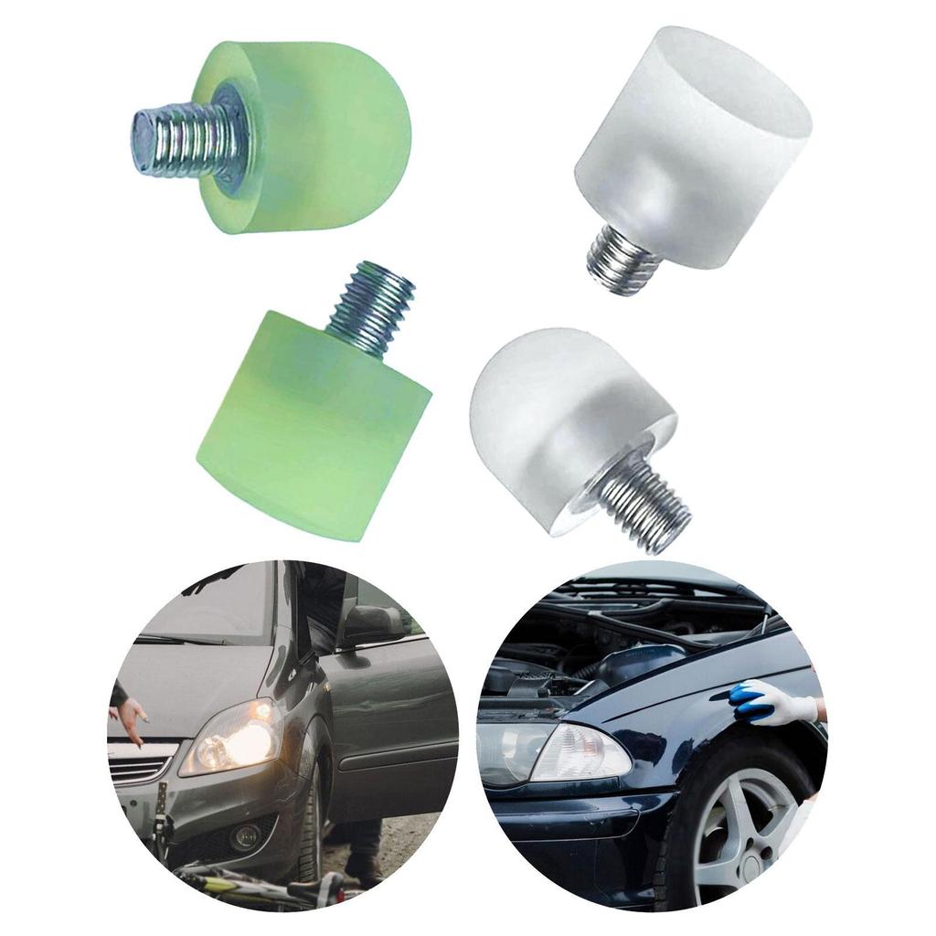 2 Pieces Hammer Dent Rod Tips Repair Hammer Replace Head Tap Tools Repair Tool Car Dent Repair Tool for Refrigerators