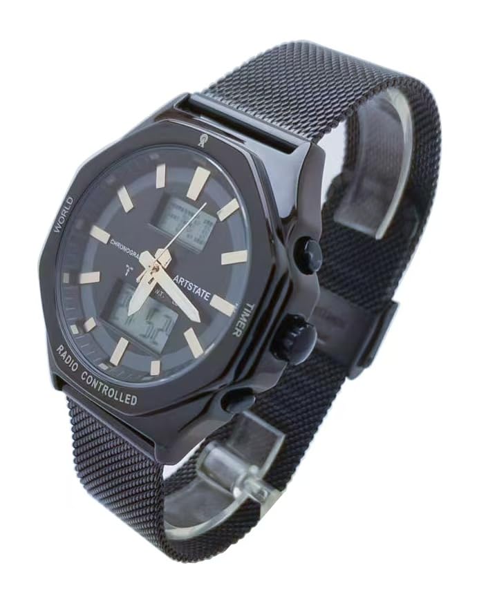 watch [Artstate AS3218A] Men's watch, radio-controlled, business, popular, fashion, brand, waterproof, gift, radio-controlled