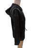 Women's Retro Black Hooded Denim Jacket - Early Spring Fashion for Europe