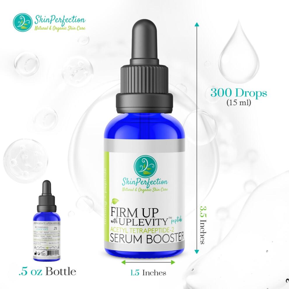 Skin Perfection Uplevity Anti-Aging Straffendes Peptid-Serum-Booster, straffendes Peptid, erh   ht die Elastizit   t, kann jeder Feuchtigkeitscreme h