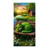 Sunset House Cat Sleeping Diamond Painting New Collection Large Size Animal Diy Full Square Round Drill Rhinestone Embroidery Mosaic Cross Stitch Kits
