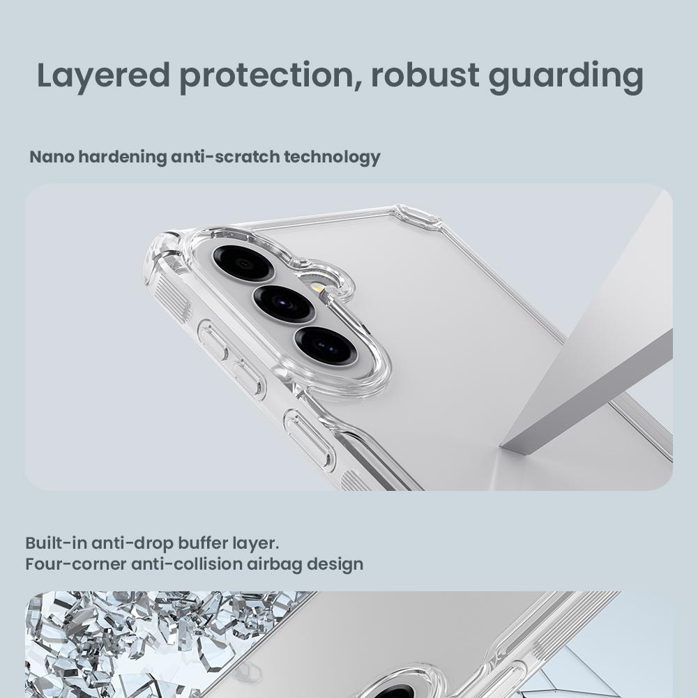 NILLKIN For Samsung Galaxy A57 Case Nature TPU Pro Transparent Soft Silicon Cover Clear Case