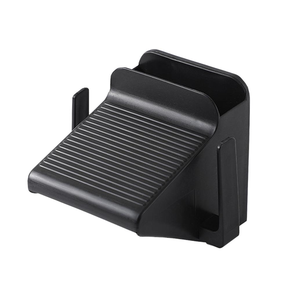 Wall Mounted Shower Foot Rest Non Slip Storage Shoe Brush Rack for Home Hotel Bath Supplies