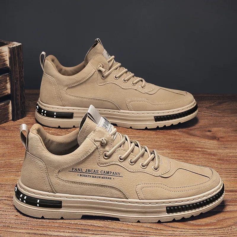 Men's Spring 2026 Wear-Resistant Breathable Work Shoes | Trendy & Versatile Board Style