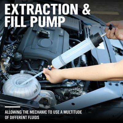 1 Set 200CC Car Oil Fluid Extractor Automotive Fuel Brake Liquid Extraction Filling Pump