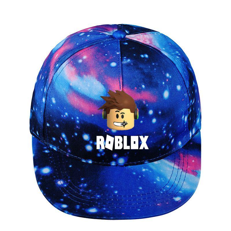 Game Roblox Starry Sky Baseball Cap Unisex Hip Hop Trucker Hat