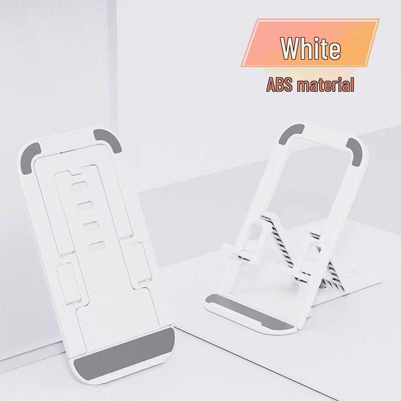 

Multifunctional Foldable Phone & Tablet Holder for Desktop: Portable Stand for Watching TV, Live Broadcasts, and Video Calls Single Unit