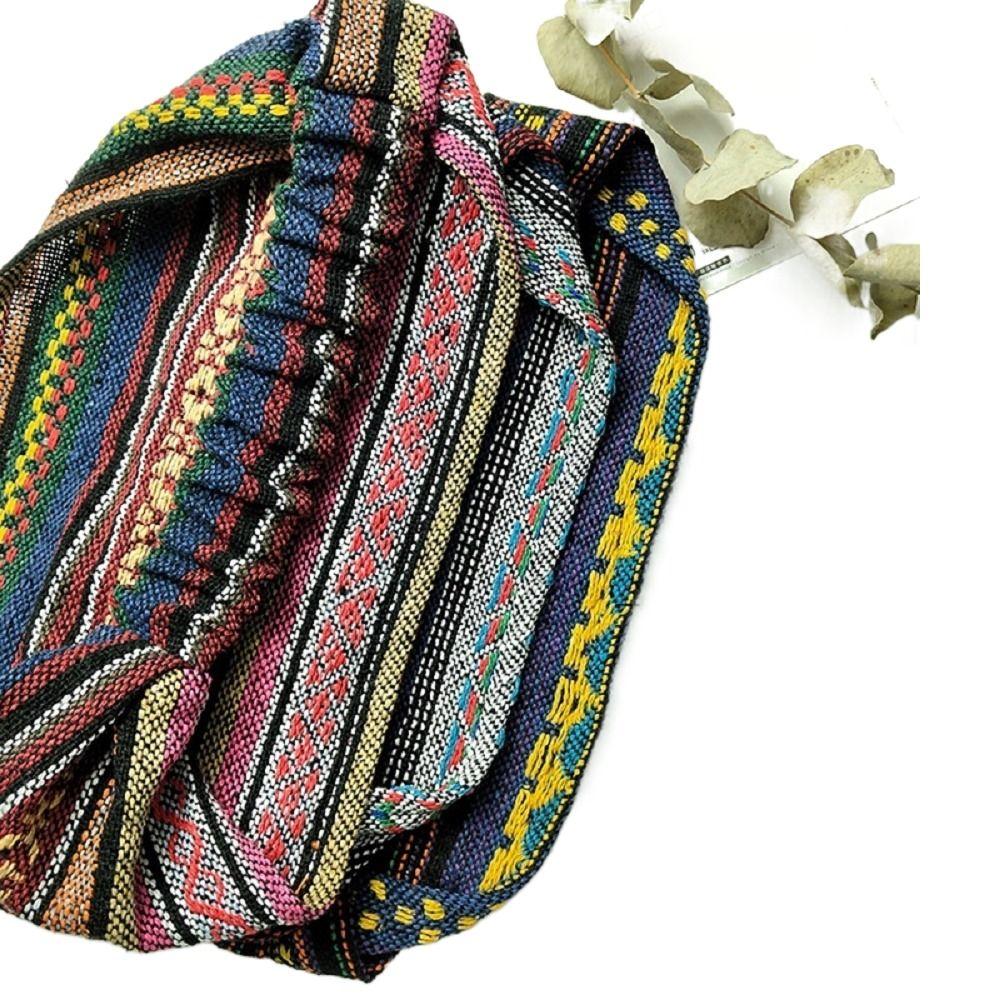 Trendy Non Slip Geometric Ethnic Style Wide Side Women Hairbands Stripe Headband Korean Head Wrap