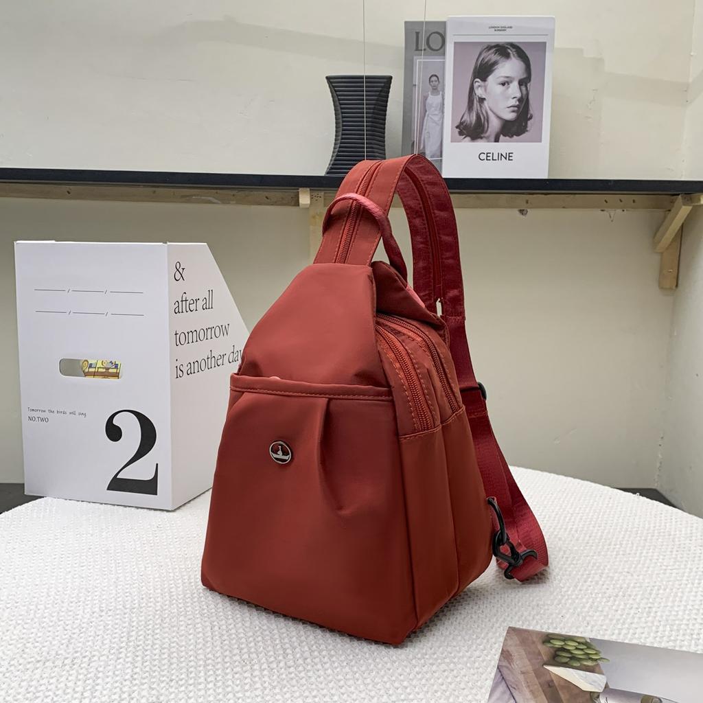 New Fashion Messenger Bag Women's Light and Strong Backpack Multi-purpose Versatile Travel Backpack Large-capacity Commuter Bag