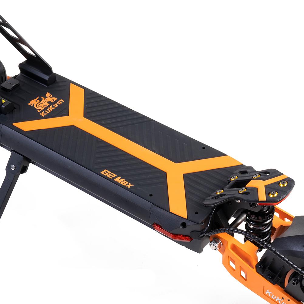 Electric Scooter Kukirin 10" 1000W Motor 48V 20.8AH Max Range 70Km Load 120Kg Black G2 Max