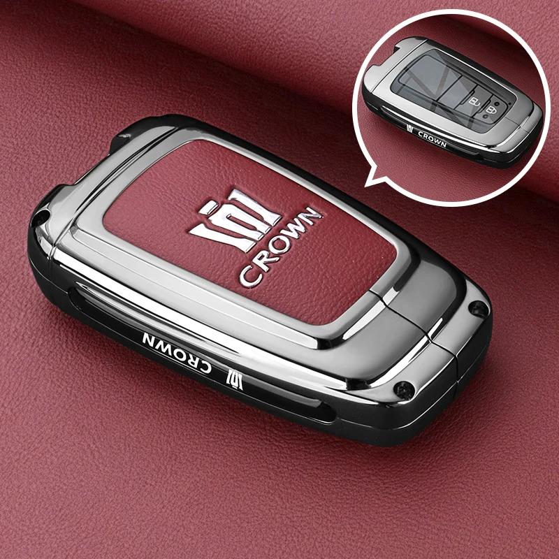 ANW1 2024 Toyota Crown Land Cruiser Key Set 14th Generation Special Product 13 Luxury Edition Automotive Parts 12 Buckle Case for Men