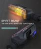 2pc Motorcycle Modified Turn Signals Waterproof Led Turn Lights DRL Dual Colors