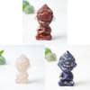 Tree Resin Craft Monkey King Statue With Natural Water Crystal For Home Decoration And Collectors