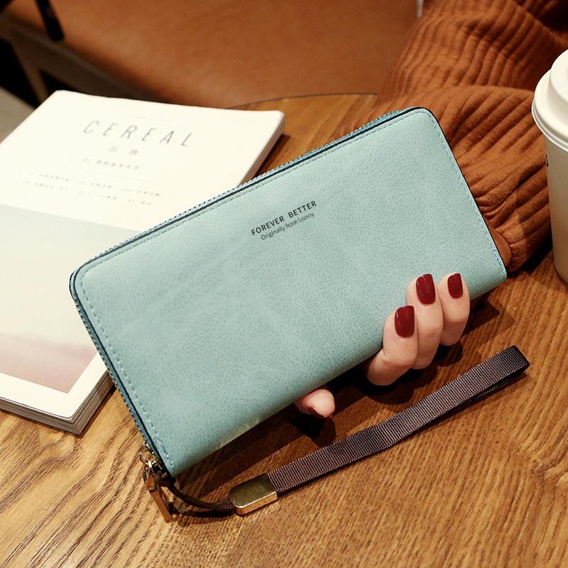 2022 Neue Koreanischer Stil Damen Lange Clutch Geldbörse Multifunktionaler Kartenhalter Und Handytasche Münzfach Für Damen