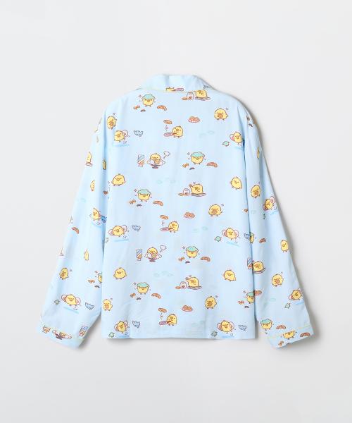 [SPAO] Rilakkuma Bears' Free Time Long Sleeve Pajamas (Light Blue)_SPPPG23U04 [Shipped from Korea] 100% Authentic