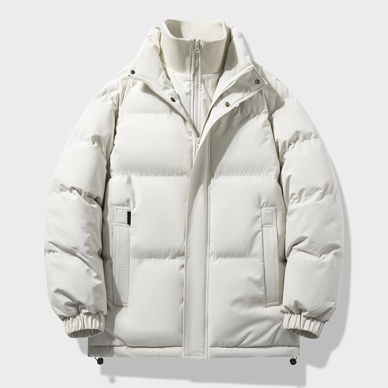 

Мужская повседневная куртка-парка из хлопка с подкладкой, зимняя, теплая, с капюшоном, куртка-пуховик 3XL бежевый