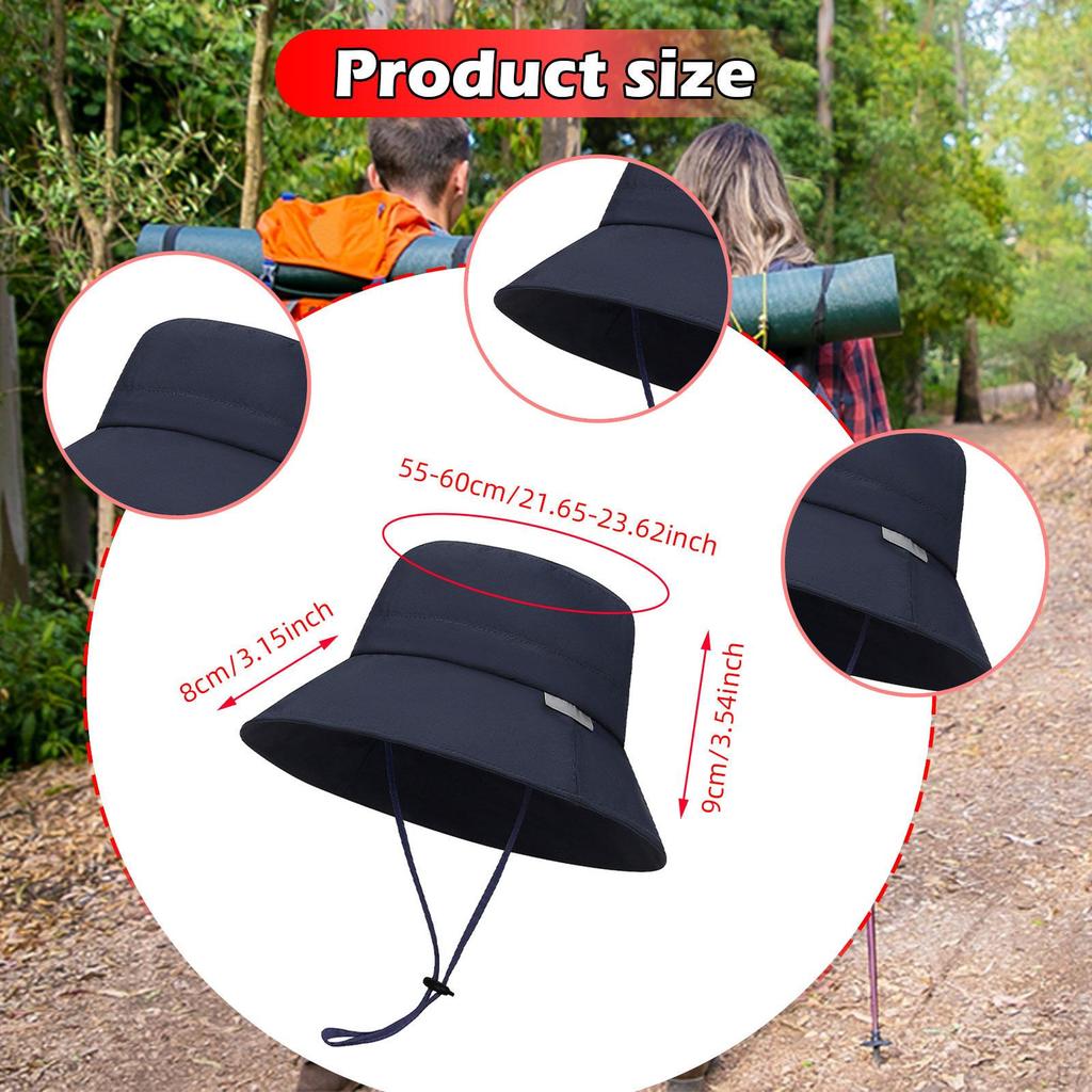 Hat for Men And Women, Reflective Adult Sun Hat, Foldable, Adjustable, Beach, Sports,