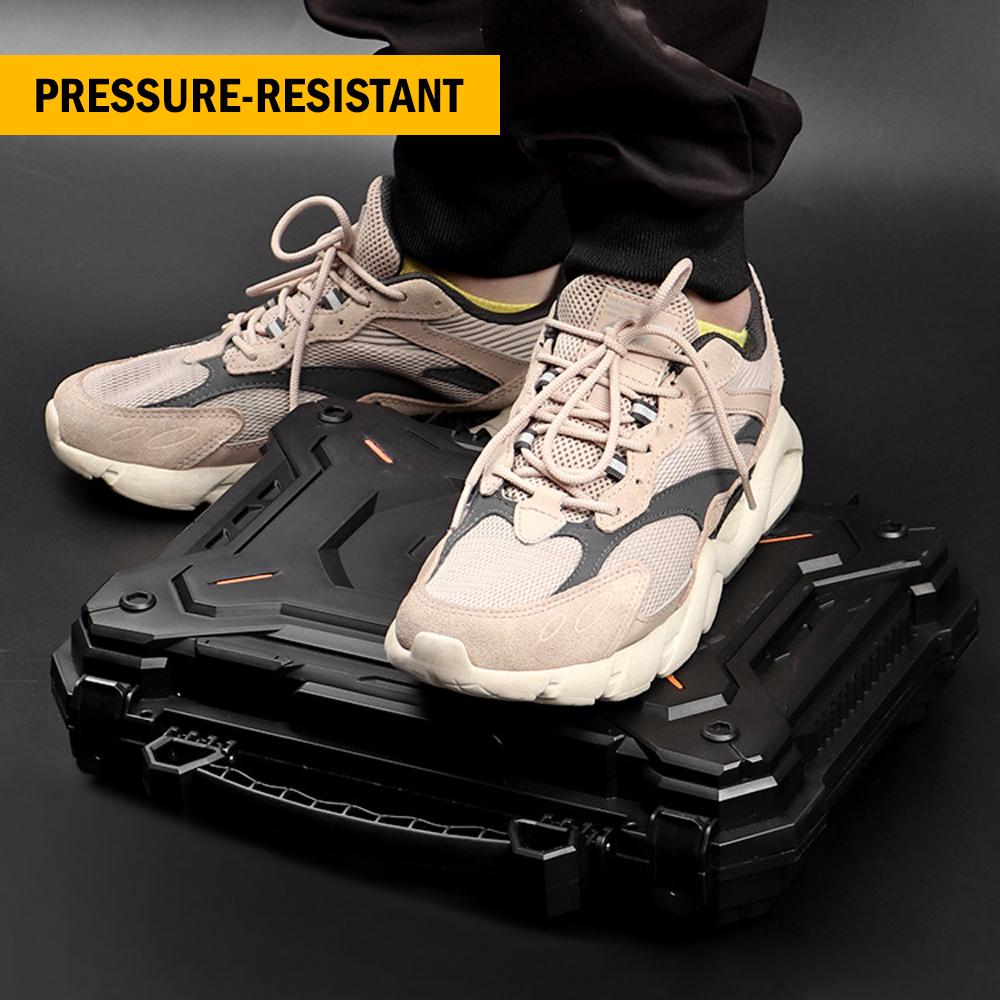 Multi Purpose Hand Tool Case Water Proof Dust Proof Impact Resistant Tool Box Security Box 16inch
