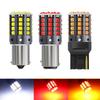 Turn Signal Reverse Brake Light Bulbs 1156 BA15S P21W BAU15S PY21W1157 BAY15D P21/5W LED Canbus 3030 44SMD 7440 7443 W21W T20