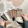Socks Stacking Socks Combed Cotton Medium Tube Socks Mesh Thin Hollow Breathable Ballet Shoes Socks