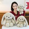 Diudiu Long-Eared Rabbit Plush Toy - Cute Sleeping Pillow & Comforting Companion for Children