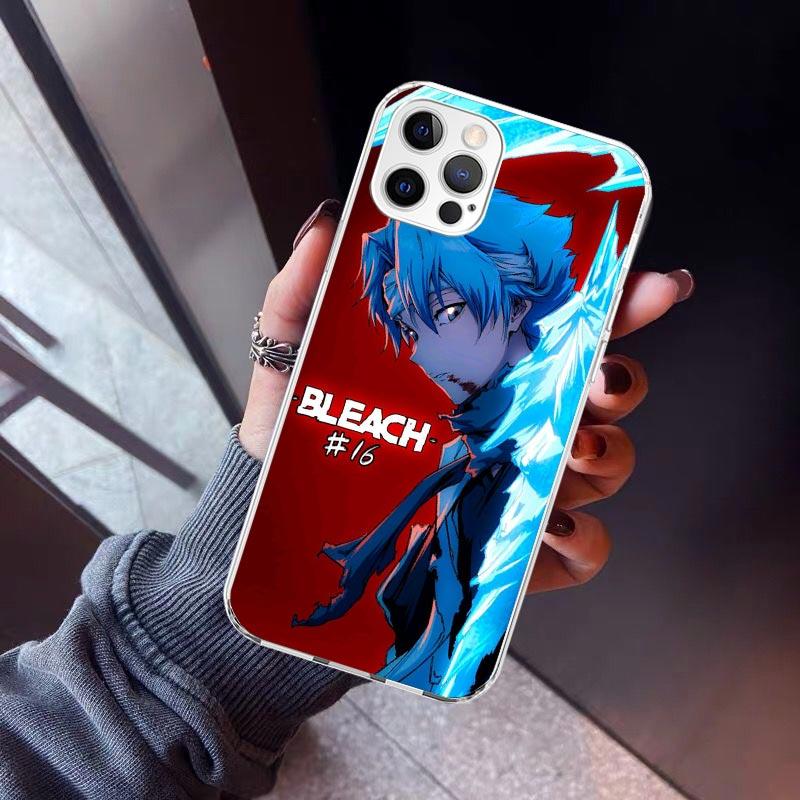 Hitsugaya Toushirou Bleach Phone Case For iPhone 17 Air 11 13 Mini 14 15 Plus 16 12 Pro Max 16E SE 7 8 Pattern Soft TPU Back Cov