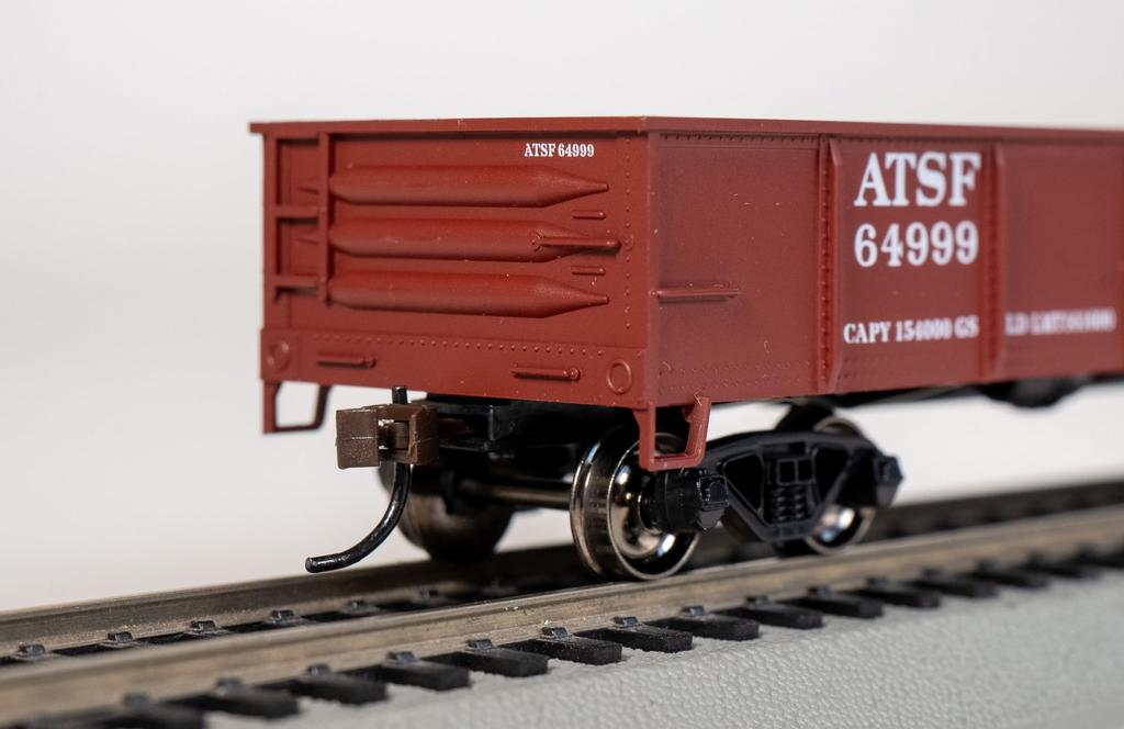 Bachmann Trains - 40' Gondola - Santa FE #64999 - Oxide Red - HO Scale