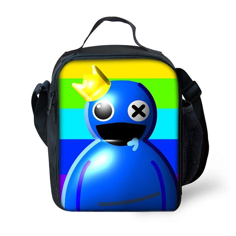 Roblox Rainbow Friends Insulated Lunch Bag For Kids Waterproof And Large Capacity