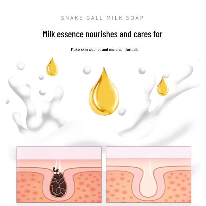 Longliqi Milch Nährende Seife