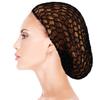 Hair Net Mesh For Women Sleeping Solid Color Crochet Cap Comfortable Snood Beauty Accessories Night Bedtime