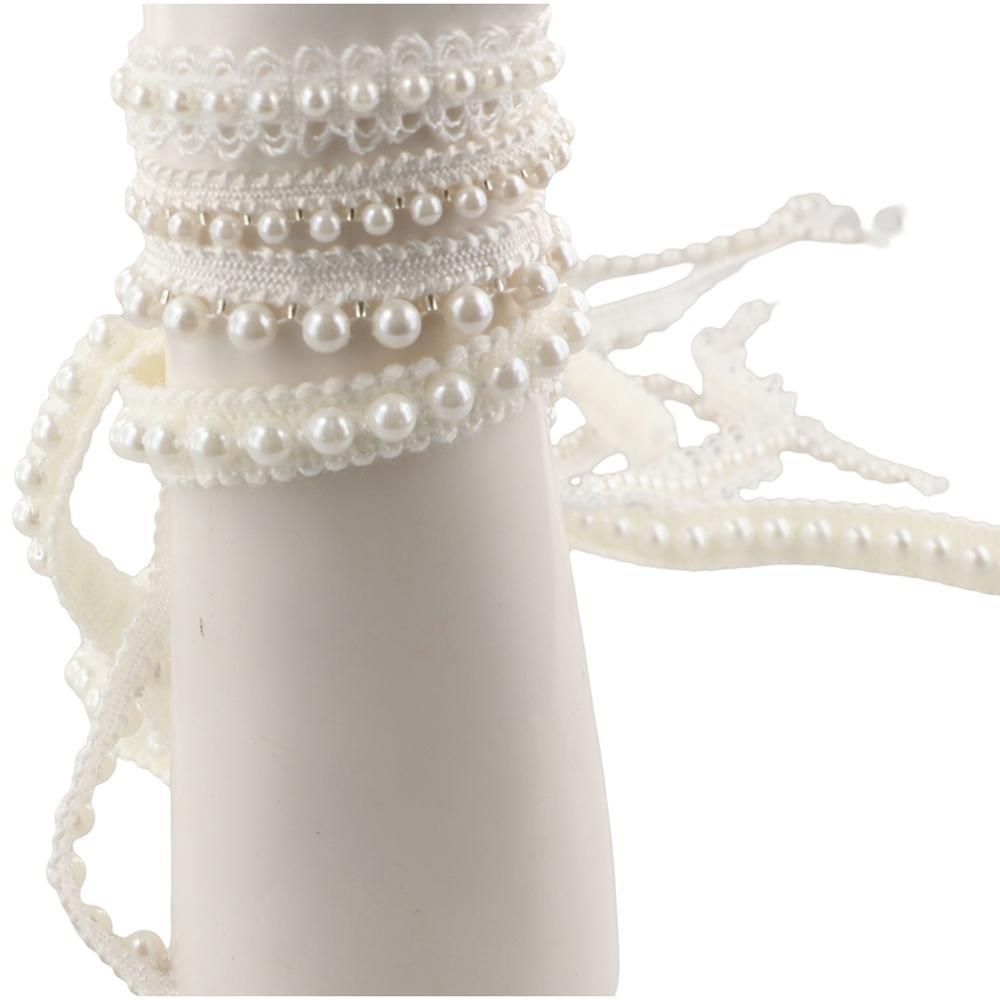 DIY Craft for Wedding Dress Decor Lace Trim Ribbon Tape Garment Materials Sewing Accessories