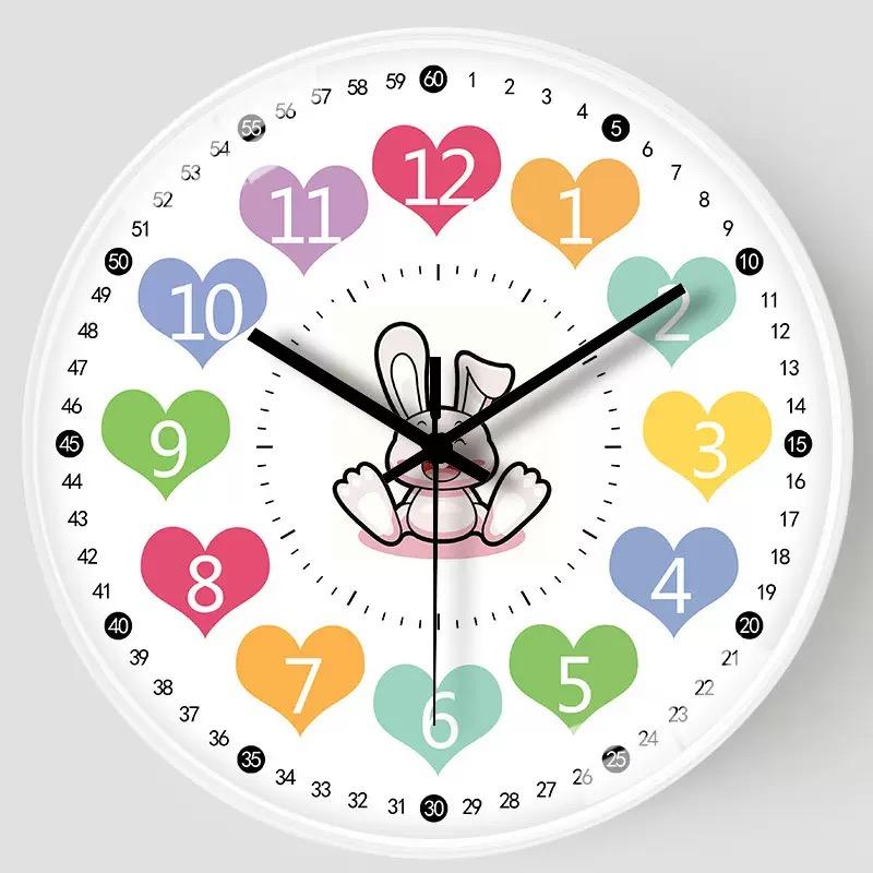 Wall Clock 8 Inch Silent Non-Ticking Wall Clocks Battery Operated Decorative for Home Kitchen Office Bedroom Bathroom Niditon