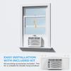 Ar Condicionado de Janela 5000 BTU com Controles Mecânicos e Kit de Instalação Fácil para Ambientes de até 13,9 m² 115V/60Hz, Personalizado