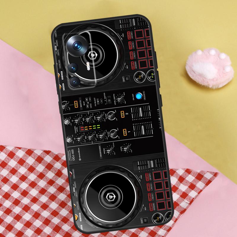 Electronic Music DJ Controller Mixer Case For Xiaomi 15 Ultra 13 14 13T 14T 15T 17 Pro Max Cover For POCO X7 Pro X5 X6 F5 F6 F7