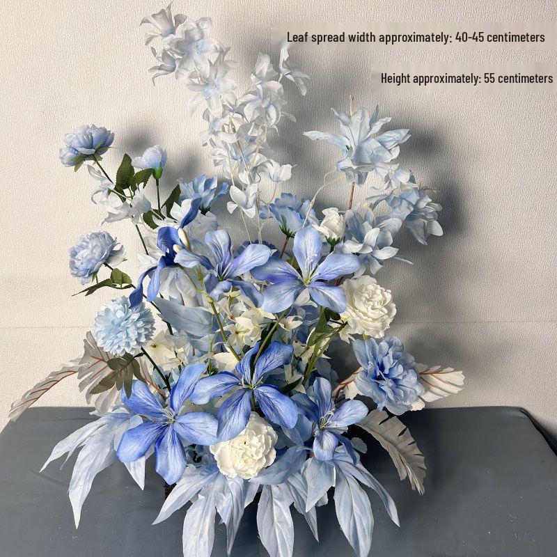 Silk Eucalyptus Wedding Table Runner: Floral Arrangement & Engagement Decor