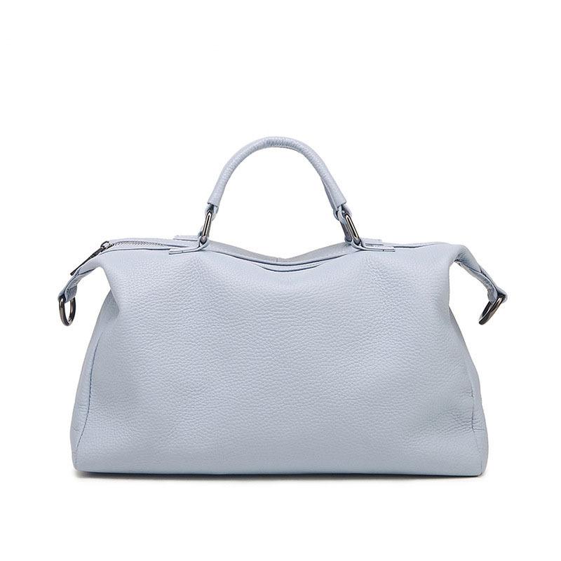 Large Capacity Travel Outdoor Bowling Bag Retro Lychee Pattern Commuter Bag Travel Handbag Generation