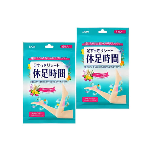 

Rest Foot Time Cooling Sheets for Feet, Portable Cool Down Foot Sheets, 6 Sheets per Pack (Set of 2)