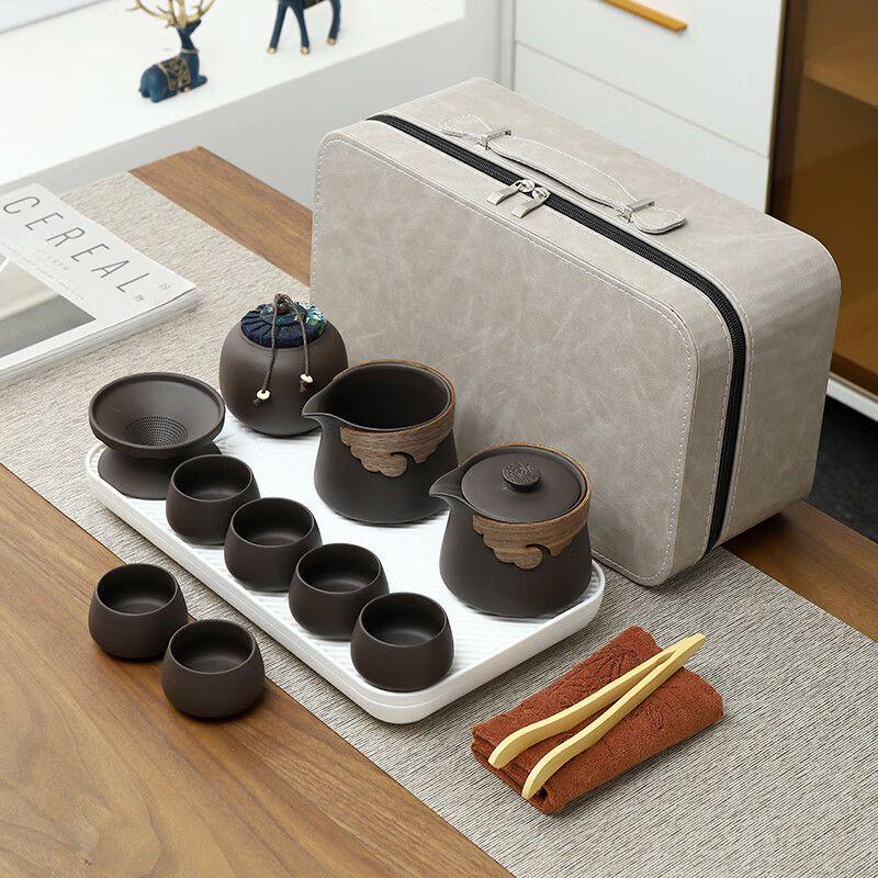 Portable Zisha Kung Fu Tea Set