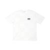 X Casestudy Letter Print Crew Neck Short Sleeve T-Shirt Men Tops White VN000C05WHT