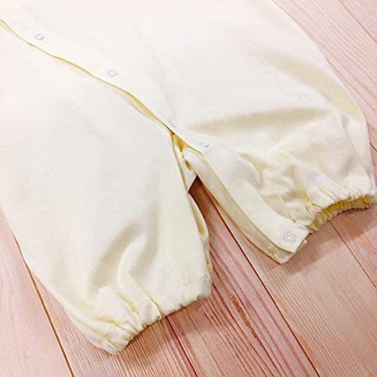 Made In Japan Newborn Cotton Tenjiku 2WAY All T4813 [Angel] 100% (Cream)