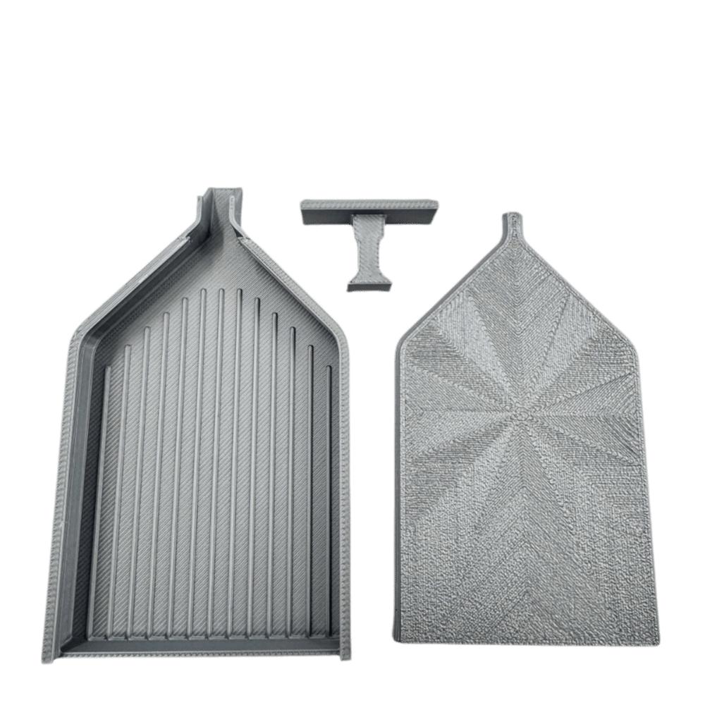 

Сделай сам Алмазная живопись Поднос Большой вместимости Вышивка Бисером Сортировочный Поднос для хранения Тарелки для бисероплетения с Т-образной выдвижной заглушкой серебряный