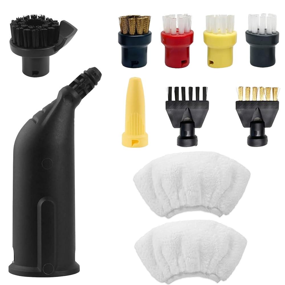 Cloth Mop Cover and Brush Set for Karcher SC1-SC5 Steam Cleaners
