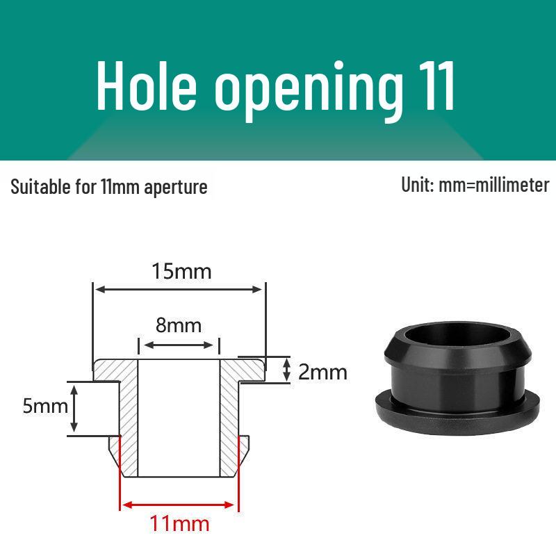 Anello passante protettore per cavi in silicone