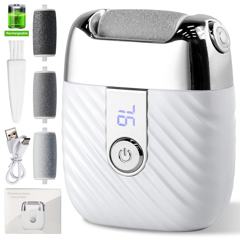 LED Display Dead Skin Remover USB Rechargeable Electric Foot File  Dry Dead Cracked Foot