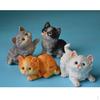 4Pcs Resin Cat Models Figure for Fairy Craft Table Decor