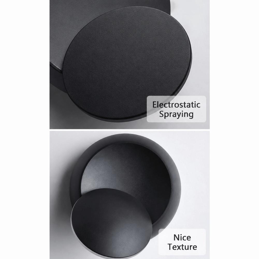 360 Degree Rotatable LED Wall Lamp Crescent LED Wall Light Modern Wall Light Indoor Wall Decor